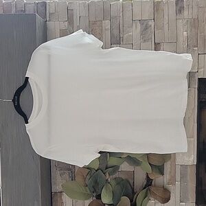 Plain White Fitted Tee